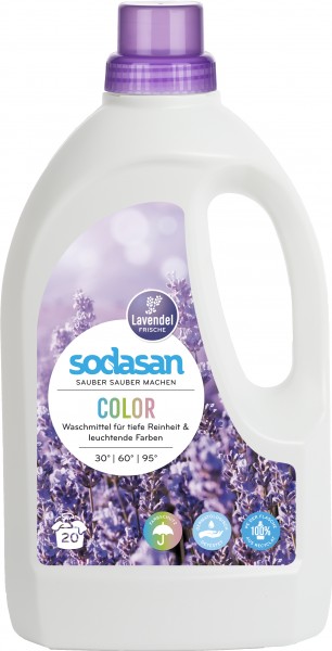 Sodasan Wasch- und Reinigungsmittel GmbH Color Waschmittel Lavendel 1.5 l