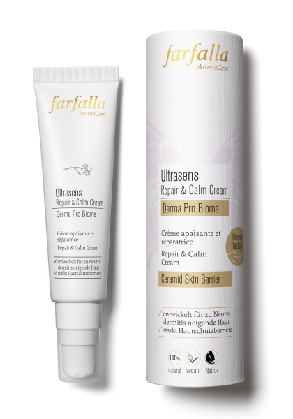 Ultrasens Repair & Calm Cream, Derma Pro Biome, 30ml von farfalla – Produktabbildung 1