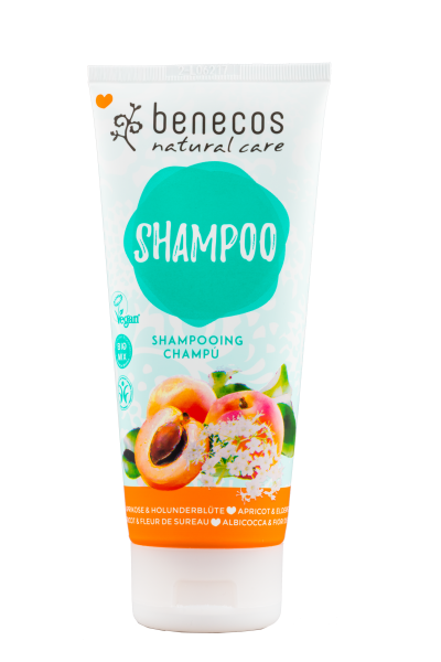 benecos Natural Shampoo Aprikose & Holunderblüte 200 ml