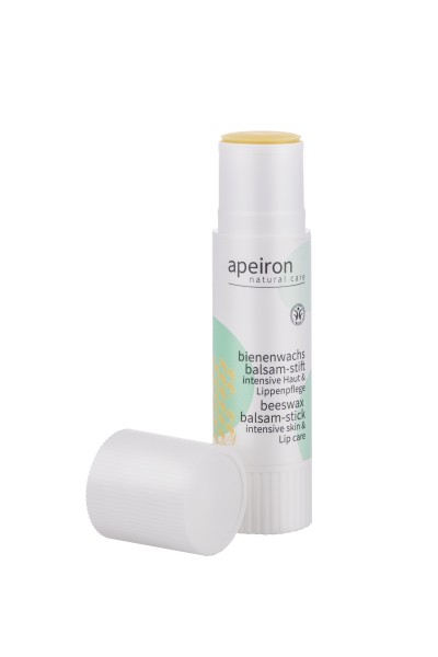Apeiron Bienenwachs Balsamstift - intensive Haut- & Lippenpflege 10 ml