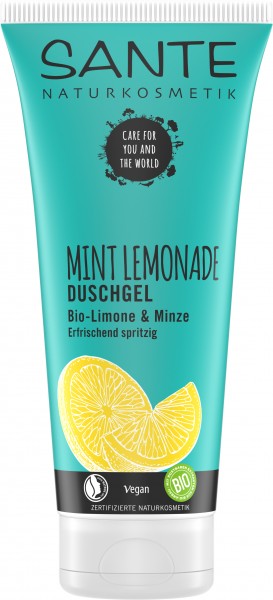 Sante Mint Lemonade Duschgel Bio-Limone & Minze 200 ml