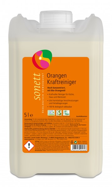 SONETT Orangen Kraftreiniger 5 l