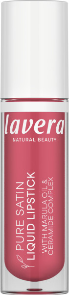 Pure Satin Liquid Lipstick -Sweet Peony 04- 4 ml von lavera – Produktabbildung 1