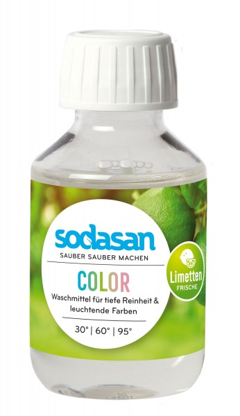 Sodasan Wasch- und Reinigungsmittel GmbH Color Waschmittel Limette 100 ml