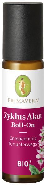Zyklus Akut Roll-On bio 10 ml von PRIMAVERA – Produktabbildung 1