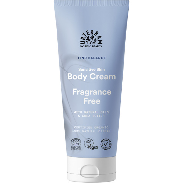 Urtekram Fragrance Free Sensitive Skin Body Cream 200 ml – Produktabbildung 1