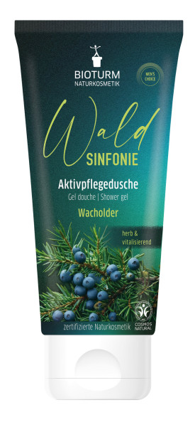 Wald-Sinfonie - Aktivpflegedusche Wacholder 200 ml von BIOTURM – Produktabbildung 1