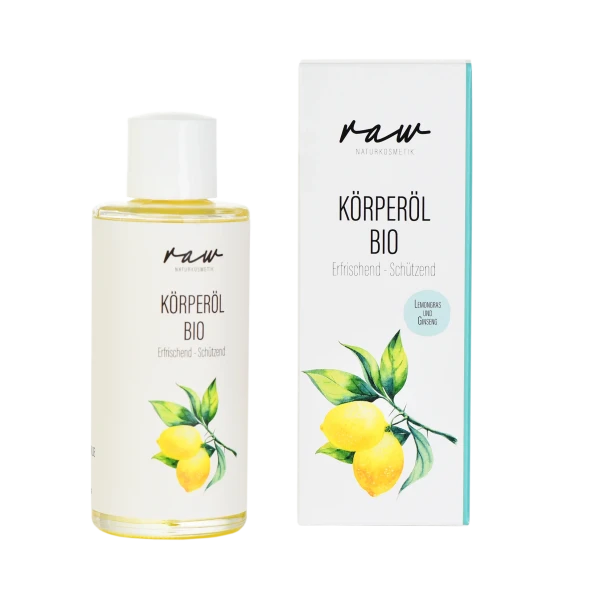 Körperöl Bio Erfrischend 100 ml raw NATURKOSMETIK