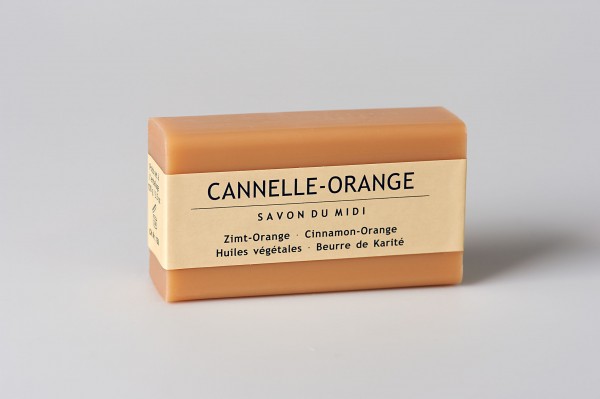 Savon du Midi Seife mit Karité-Butter Zimt-Orange 100 g