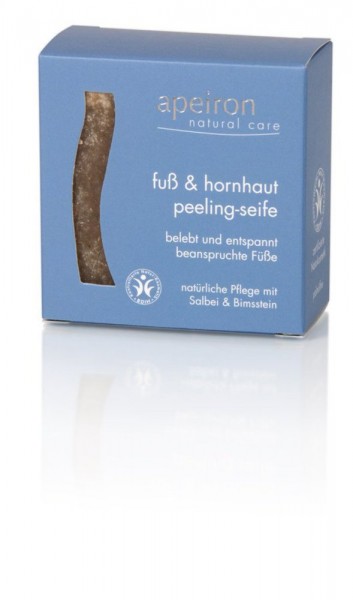 Apeiron Fuß & Hornhaut Peeling-Seife100 g