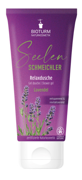 Seelen-Schmeichler - Relaxdusche Lavendel 200 ml von BIOTURM – Produktabbildung 1