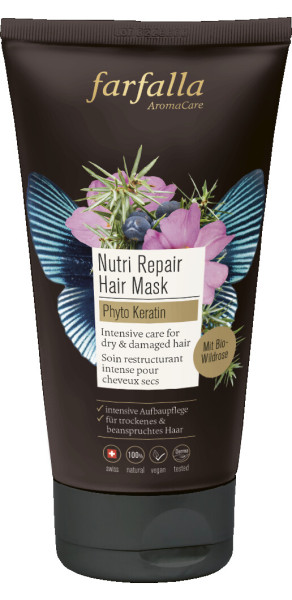Nutri Repair Hair Mask Phyto Keratin, 150ml von farfalla – Produktabbildung 1