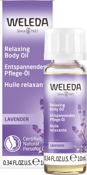 WELEDA Lavendel Entspannendes Pflege-Öl 10 ml – Produktabbildung 1