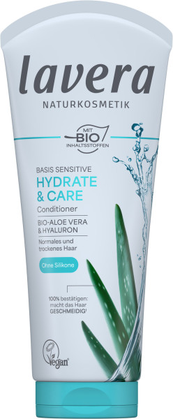 CONDITIONER BASIS SENSITIVE HYDRATE & CARE 200 ml von lavera – Produktabbildung 1