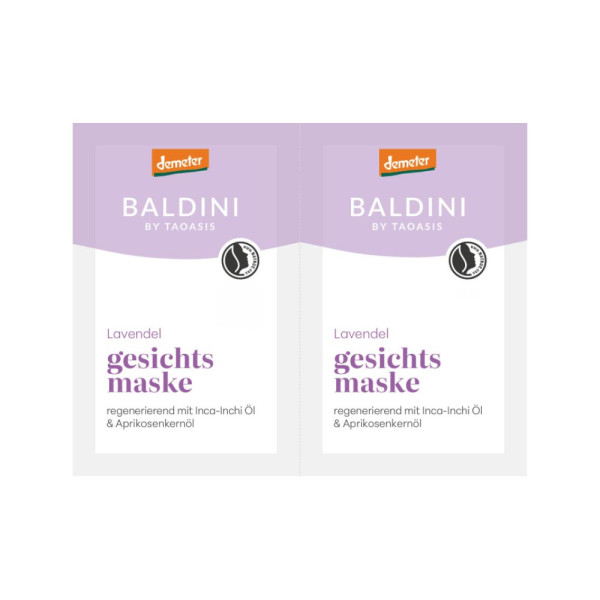 Gesichtsmaske Lavendel 12 ml von Baldini – Produktabbildung 1