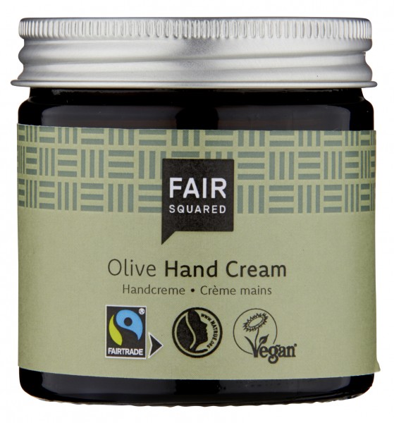 FAIR SQUARED Hand Cream Olive 50 ml ZERO WASTE 50 ml