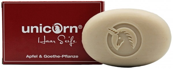 unicorn® Apfel-Haarseife mit Goethepflanzen-Extrakt 100 g