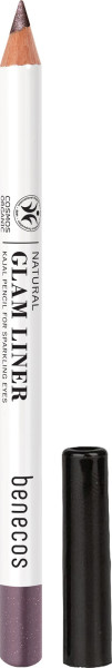 benecos Natural Glam Liner Metallic frosted plum 1,1 g – Produktabbildung 1