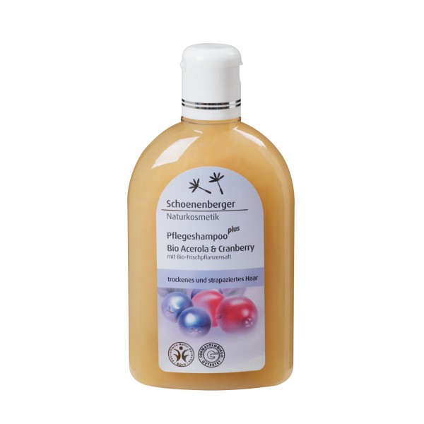 Schoenenberger® Pflegeshampoo plus Bio Acerola & Cranberry mit Bio-Pflanzensaft BDIH 250 ml