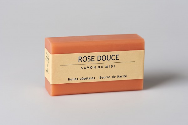 Savon du Midi Seife mit Karité-Butter Rose Douce 100 g