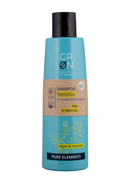 GRN Shampoo Sensitiv Alge & Meersalz - Pure Elements 250 ml