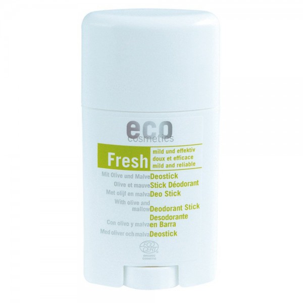 eco cosmetics Deo Stick mit Olivenblatt und Malve 50 ml