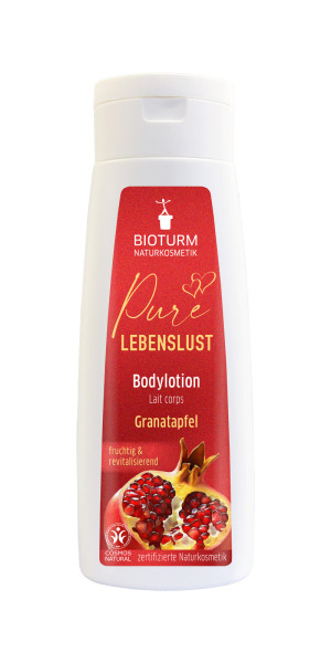 Pure Lebenslust - Bodylotion Granatapfel 200 ml von BIOTURM – Produktabbildung 1