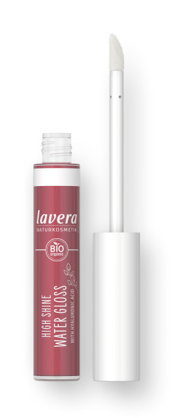 High Shine Water Gloss -Hot Cherry 02- 5,5 ml von lavera – Produktabbildung 1