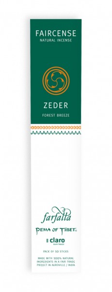farfalla Zeder / Forest Breeze, Faircense Räucherstäbchen 1 Pack.