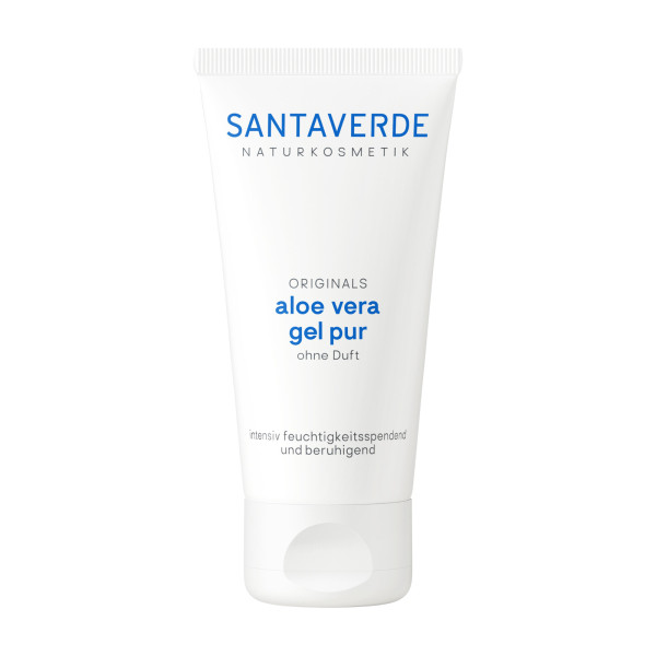Kleingröße aloe vera gel pur ohne Duft 50 ml von Santaverde – Produktabbildung 1