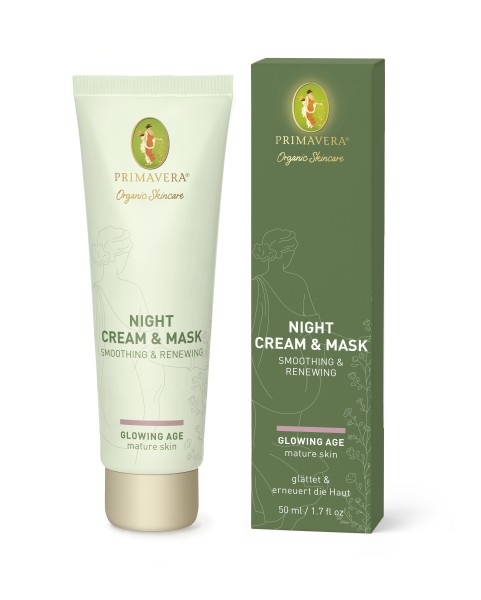 PRIMAVERA Night Cream & Mask Smoothing & Renewing 50 ml