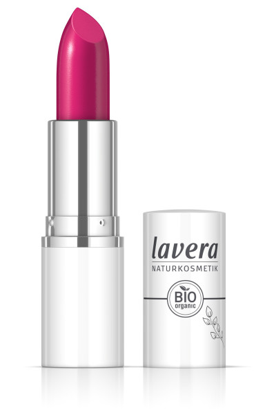 Cream Glow Lipstick -Pink Universe 08- 4,5 g von lavera – Produktabbildung 1