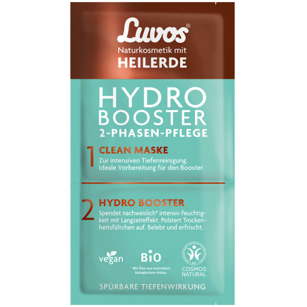 Luvos-Heilerde Hydro Booster mit Clean Maske 2-Phasen-Pflege 9,5 ml – Produktabbildung 1