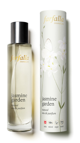 Jasmine Garden, natural eau de parfum 50ml von farfalla – Produktabbildung 1