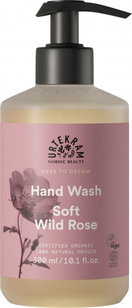 Urtekram Soft Wild Rose Liquid Hand Soap 300 ml