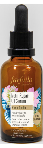 Nutri Repair Oil Serum Phyto Keratin, 50ml von farfalla – Produktabbildung 1