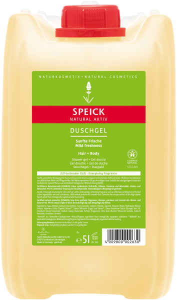 Speick Natural Aktiv Duschgel 5 l – Produktabbildung 1