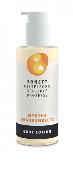 SONETT MISTELFORM. SENSIBLE PROZESSE Körper- und Massageöl Myrthe-Orangenblüte 145 ml