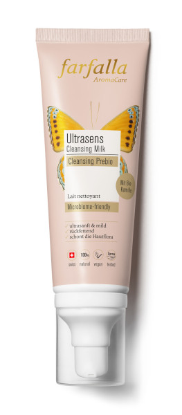 Ultrasens Cleansing Milk, Cleansing Prebio, 75ml von farfalla – Produktabbildung 1