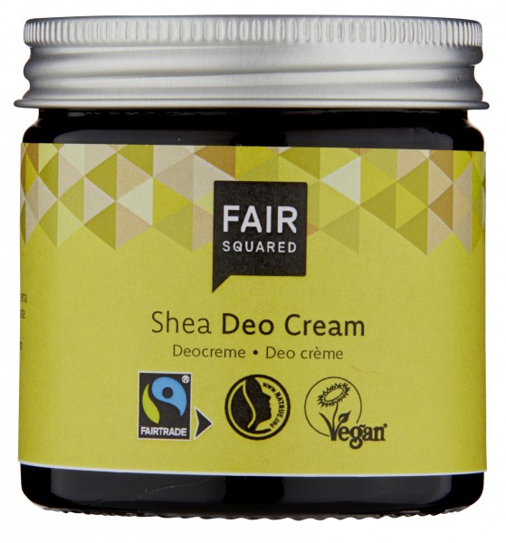 FAIR SQUARED Deo Cream Shea 50ml ZERO WASTE 50 ml