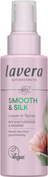 LEAVE IN SPRAY SMOOTH & SILK 100 ml von lavera – Produktabbildung 1