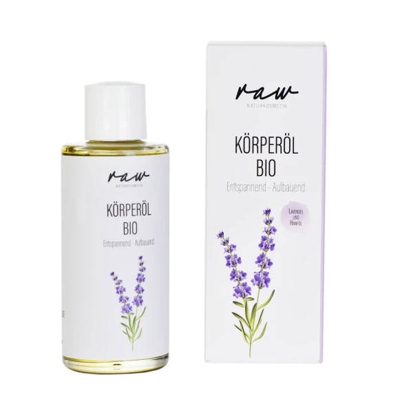 Körperöl Bio Entspannend 100 ml raw NATURKOSMETIK