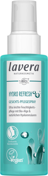 Hydro Refresh Gesichtspflegespray 100 ml von lavera – Produktabbildung 1