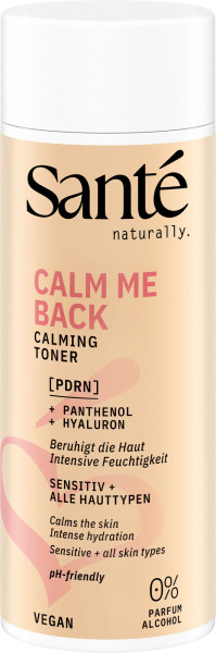 Santé naturally. Calm Me Back Calming Toner 125 ml von Sante – Produktabbildung 1
