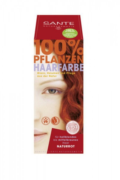 Sante Pflanzen-Haarfarbe naturrot 100 g
