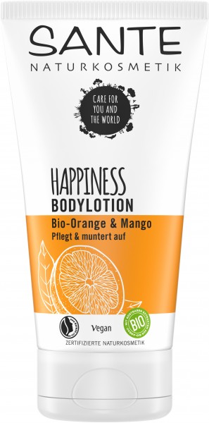 Sante Happiness Bodylotion Bio-Orange & Mango 150 ml