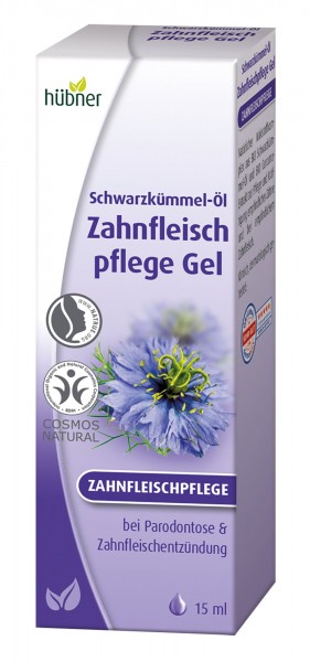 Hübner Schwarzkümmel-Öl Zahnfleischpflege Gel 15 ml