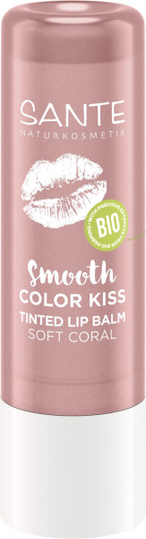 Smooth Color Kiss Soft Coral 4,8 g von Sante – Produktabbildung 1