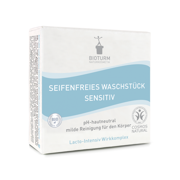 BIOTURM Seifenfreies Waschstück sensitiv 100 g