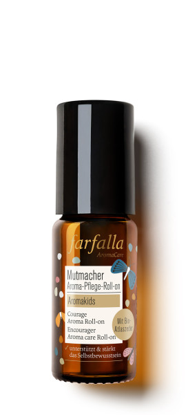 Mutmacher Aroma-Pflege-Roll-on, Aromakids, 10ml von farfalla – Produktabbildung 1